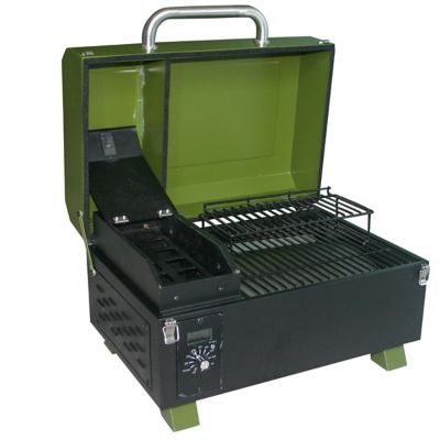 Portable shop wood grill