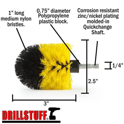 Image showing  Shower Cleaner, Bathtub, Sink, Tile, Grout Cleaner, Cast Iron, Tub, Fiberglass, Y-M-QC-DS