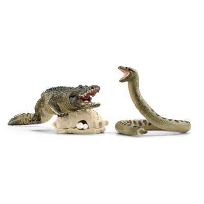 Schleich Danger in the Swamp Toy
