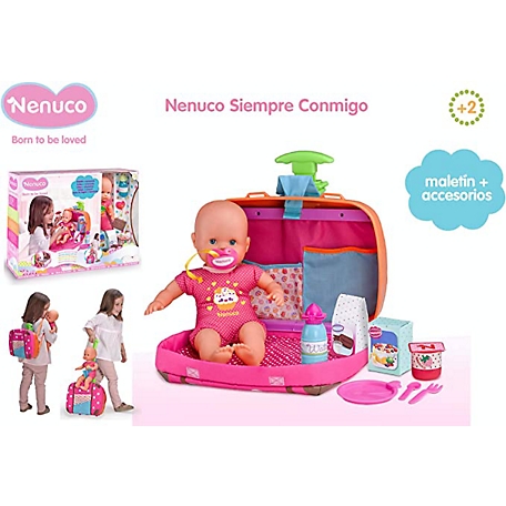  Nenuco Sleep with Me Crib with Baby Monitor Baby Doll with Baby  Monitor and Crib, Baby Accessories, 14 Doll : Toys & Games