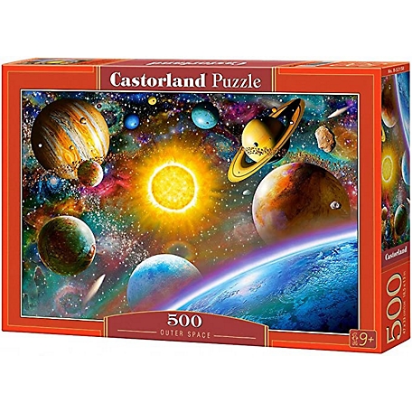 Castorland Outer Space 500 pc. Jigsaw Puzzle, Adult Puzzles, B-52158