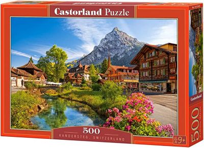 Castorland Kandersteg, Switzerland 500 pc. Jigsaw Puzzle, Adult Puzzles, B-52363