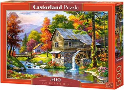 Castorland Old Sutter's Mill500 pc. Jigsaw Puzzle, Adult Puzzles, B-52691