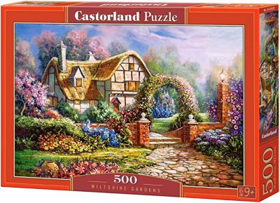 Castorland Wiltshire Gardens 500 pc. Jigsaw Puzzle, Adult Puzzles, B-53032