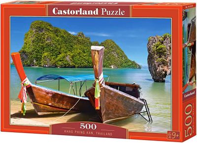 Castorland Khao Phing Kan, Thailand 500 pc. Jigsaw Puzzle, Adult Puzzles, B-53551