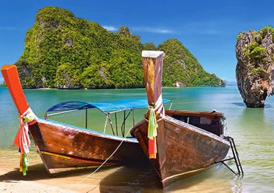 Image showing  Khao Phing Kan, Thailand 500 pc. Jigsaw Puzzle, Adult Puzzles, B-53551