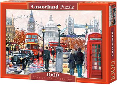 Castorland London Collage 1000 pc. Jigsaw Puzzle, Adult Puzzle, C-103140-2