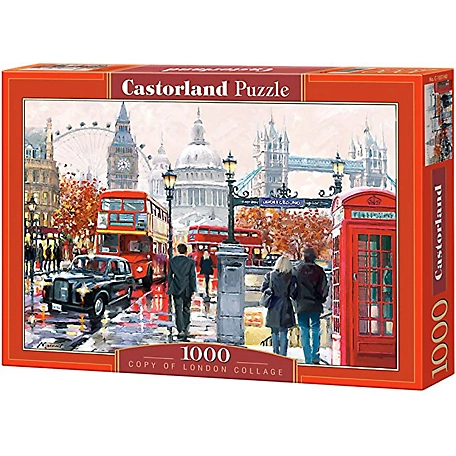 Castorland London Collage 1000 pc. Jigsaw Puzzle, Adult Puzzle, C-103140-2
