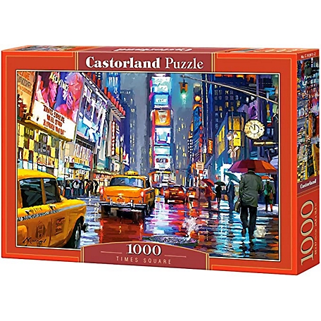 Castorland Times Square 1000 pc. Jigsaw Puzzle, Adult Puzzle, C-103911-2