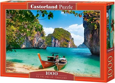 Castorland Ko Phi Phi Le, Thailand 1000 pc. Jigsaw Puzzle, Adult Puzzle, C-104154-2