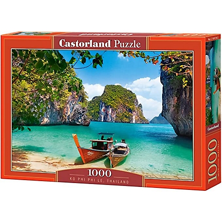 Castorland Ko Phi Phi Le, Thailand 1000 pc. Jigsaw Puzzle, Adult Puzzle, C-104154-2