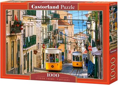 Castorland Lisbon Trams 1000 pc. Jigsaw Puzzle, Adult Puzzle, C-104260-2