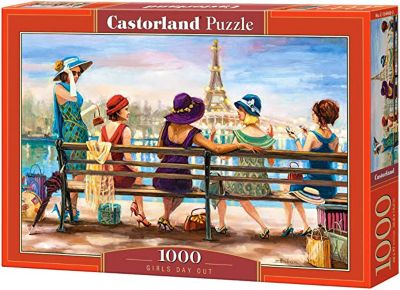 Castorland Girls' Day Out 1000 pc. Jigsaw Puzzle, Adult Puzzle, C-104468-2