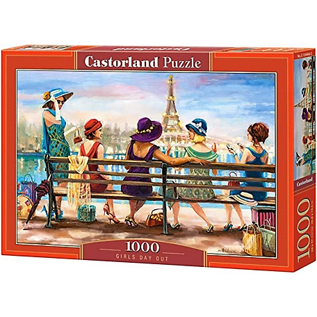 Castorland Girls' Day Out 1000 pc. Jigsaw Puzzle, Adult Puzzle, C-104468-2