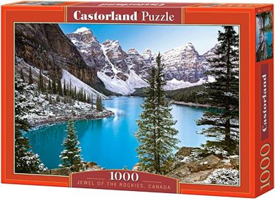 Castorland Jewel of the Rockies 1000 pc. Jigsaw puzzle, Adult puzzle, C-102372-2