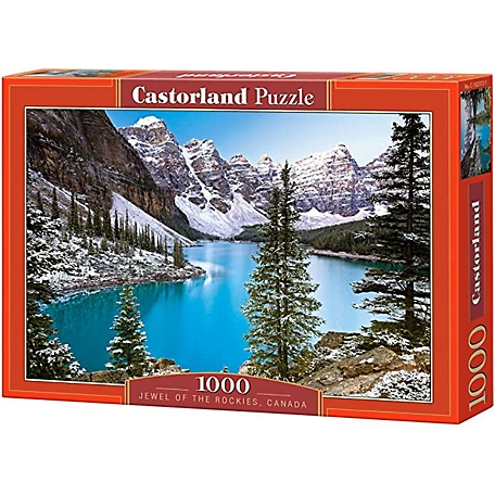 Castorland Jewel of the Rockies 1000 pc. Jigsaw puzzle, Adult puzzle, C-102372-2