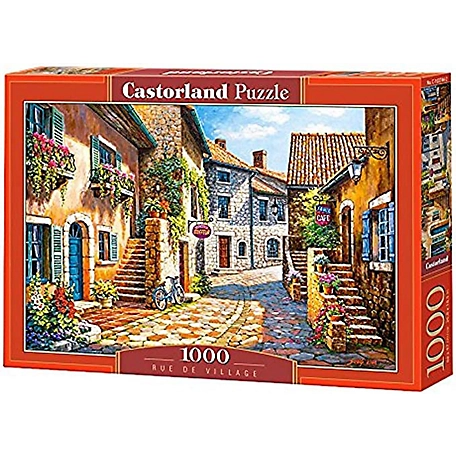 Castorland Rue de Village 1000 pc. Jigsaw Puzzle, Adult Puzzle, C-103744-2