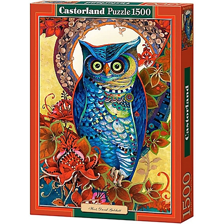 Castorland Hoot, David Galchutt 1500 pc. Jigsaw Puzzles, Adult Puzzles, Castorland C-151110-2