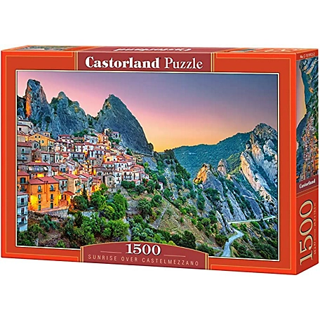 Castorland Sunrise over Castelmezzano 1500 pc. Jigsaw Puzzles, Adult Puzzles, C-151912-2