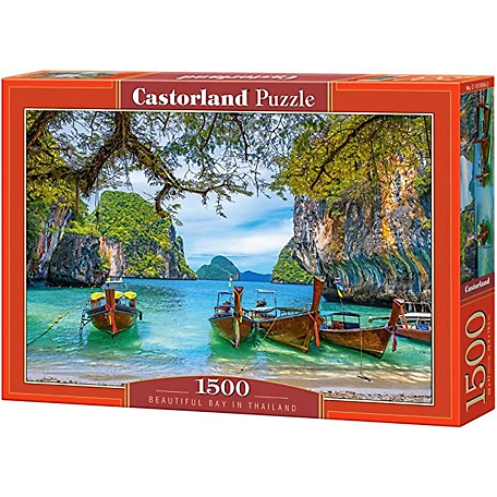 Castorland Beautiful Bay in Thailand 1500 pc. Jigsaw Puzzles, Adult Puzzles, C-151936-2