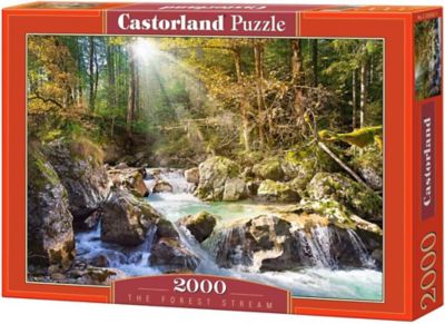 Castorland The Forest Stream 2000 pc. Jigsaw Puzzles, Adult Puzzles C-200382-2