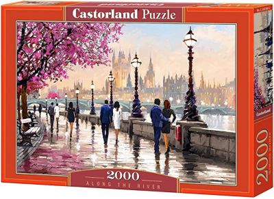 Castorland Along the River 2000 pc. Jigsaw Puzzles, Adult Puzzles, C-200566-2