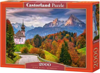 Castorland Bavarian Alps, Germany 2000 pc. Jigsaw Puzzles, Adult Puzzles C-200795-2
