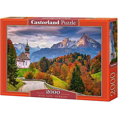 Castorland Bavarian Alps, Germany 2000 pc. Jigsaw Puzzles, Adult Puzzles C-200795-2