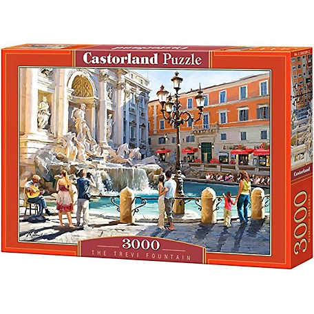 Castorland The Trevi Fountain 3000 pc. Jigsaw Puzzles, Adult Puzzles, C-300389-2