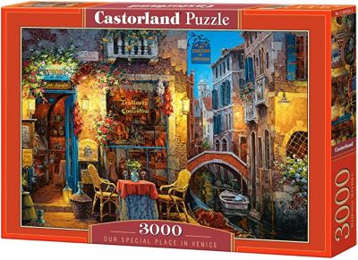 Castorland Our Special Place in Venice 3000 pc. Jigsaw Puzzles, Adult Puzzles, C-300426-2