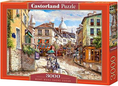 Castorland Mont Marc Sacre Coeur 3000 pc. Jigsaw Puzzles, Adult Puzzles, C-300518-2