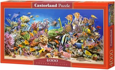 Castorland Underwater life 4000 pc. Jigsaw Puzzle, Adult Puzzles C-400089-2