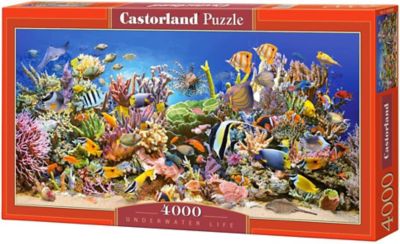 Castorland Underwater life 4000 pc. Jigsaw Puzzle, Adult Puzzles C-400089-2