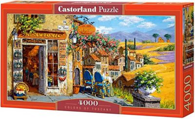 Castorland Colors of Tuscany 4000 pc. Jigsaw Puzzles, Adult Puzzles, C-400171-2