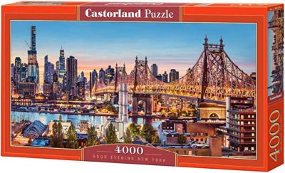 Castorland Good Evening New York 4000 pc. Jigsaw Puzzles, C-400256-2