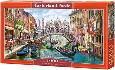 Castorland Charms of Venice 4000 pc. Jigsaw Puzzles, Adult Puzzles, C-400287-2