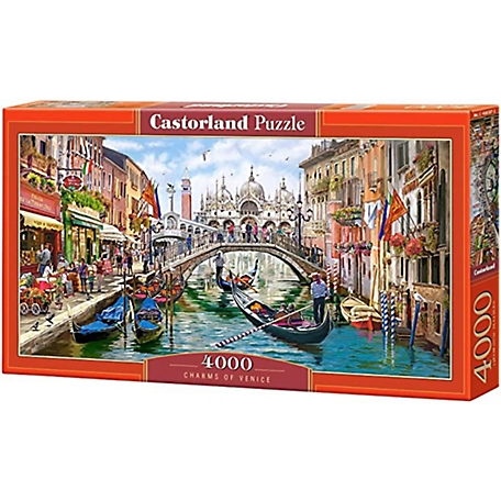 Castorland Charms of Venice 4000 pc. Jigsaw Puzzles, Adult Puzzles, C-400287-2
