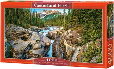 Castorland Mistaya Canyon, Banff National Park Canada 4000 pc. Jigsaw Puzzles, C-400348-2
