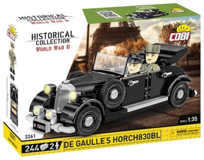 Image showing  Historical Collection World War II De Gaulle's Horch830Bl Vehicle Model