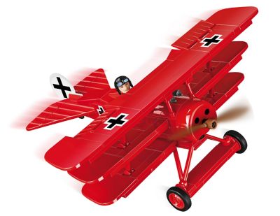 Cobi Historical Collection: the Great War Fokker Dr.1 "Red Baron" Plane, COBI-2986