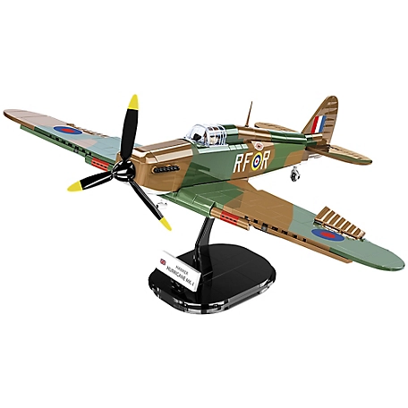 Cobi Historical Collection World War II Hawker Hurricane Mk. I Plane, COBI-5728
