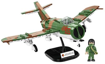 Cobi Historical Collection Cold War Lim-5 (MiG-17F) East Germany Air Force Plane Model, 1:32 Scale