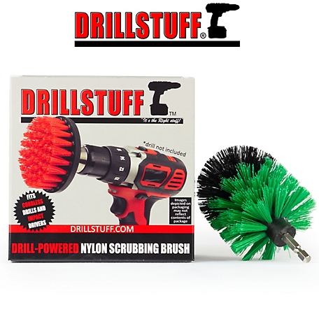 Drillstuff Kitchen Accessories - Cleaning Supplies - Drill Brush - Stove - Oven - Dish Brush - Sink - Countertop - Backsplash - Scrub Brush - Cooktop