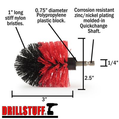 Image showing  Outdoor Cleaning Brush, Bird Bath, Garden Statues, Gnome, Garden Fountain, Deck Brush, R-M-QC-DS
