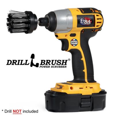 Image showing  Electric Smoker Spin Brush, Rust Remover, BBQ Accessories, Grill Tools, Oven Cleaner, BBQ Grill, Grill Scraper