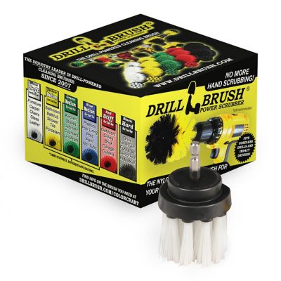 Drillbrush Cleaning Supplies, Glass Cleaner, Scrub Brush, Leather, Shower  Doors, Carpet, Fabric & Vinyl Seats, Kitchen Sink at Tractor Supply Co.