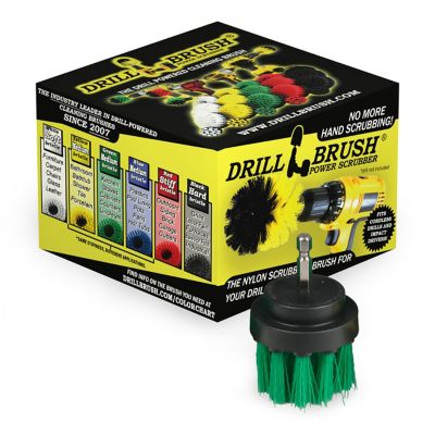 Drillbrush Microwave, Grout Cleaner, Stove, Oven Rack, Sink, Tile & Grout, Flooring, Dish Brush, 2IN-S-G-QC-DB