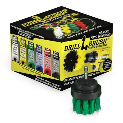 Drillbrush Kitchen & Bathroom Cleaning Brushes, Dish Brush, Stove Top, Sink  Scrubbing, Tile & Grout Brush, Shower Cleaner at Tractor Supply Co.