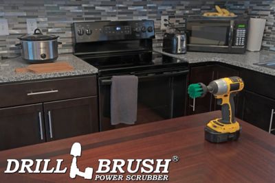 Image showing 5 th Drillbrush Microwave, Grout Cleaner, Stove, Oven Rack, Sink, Tile & Grout, Flooring, Dish Brush, 2IN-S-G-QC-DB