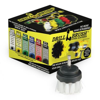 Drillbrush Car Detailing Product, Detailing Brush, Car Wash, Chrome, Wheel Brush, Rims, Carpet Cleaner, Upholstery Cleaner